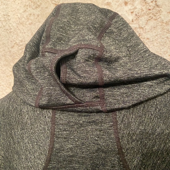 Lululemon Lightweight Grey Hoodie with Ponytail Hole - Picture 8 of 9